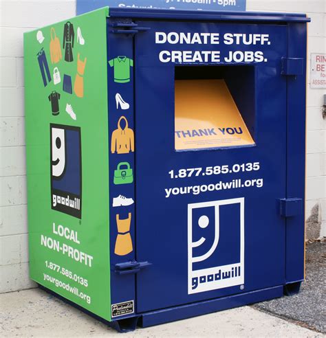 fake clothing donation boxes - goodwill donation bins near me.